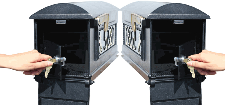 Rosedale Residential Mailboxes With Lock